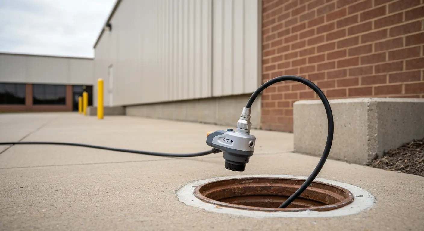 Commercial sewer inspection