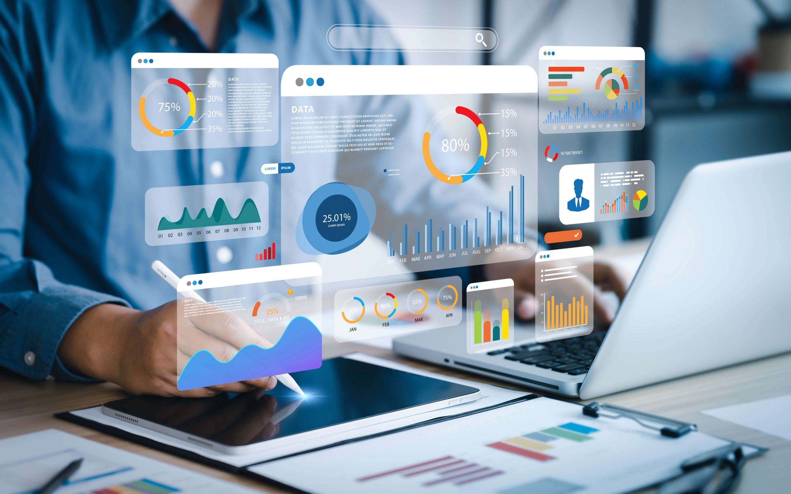 Custom analytics dashboard for tailored business solutions