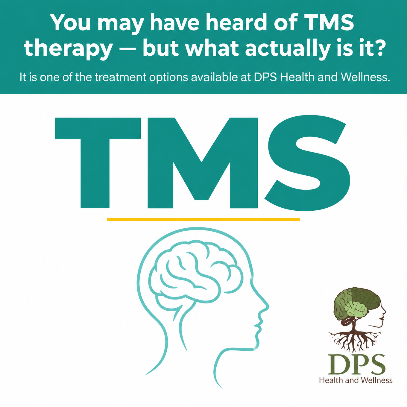 You've Heard of TMS Therapy — But What Actually Is It? — carousel slide 1