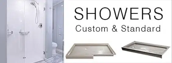 Custom shower pan