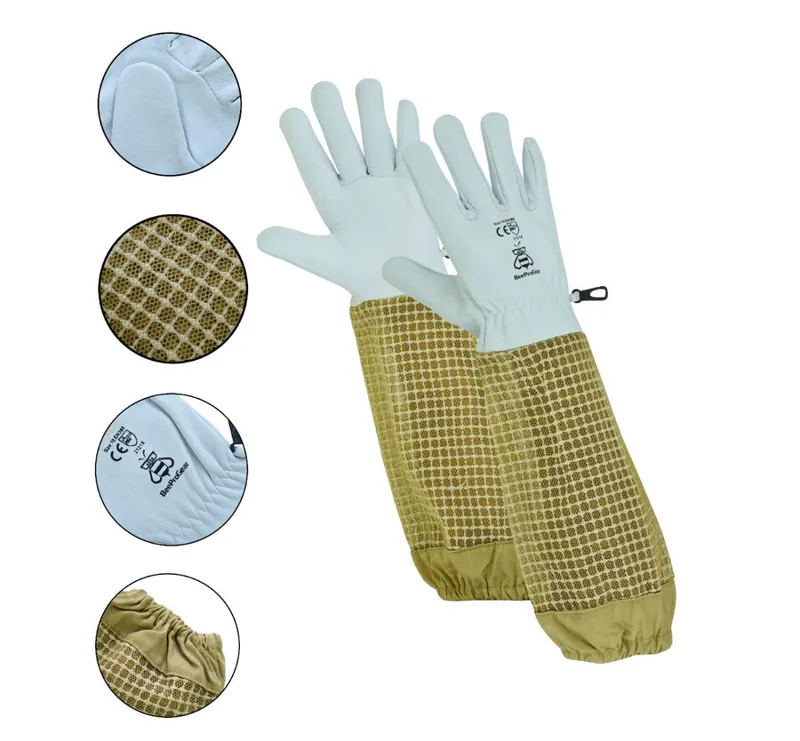 BeeProGear beekeeping gloves