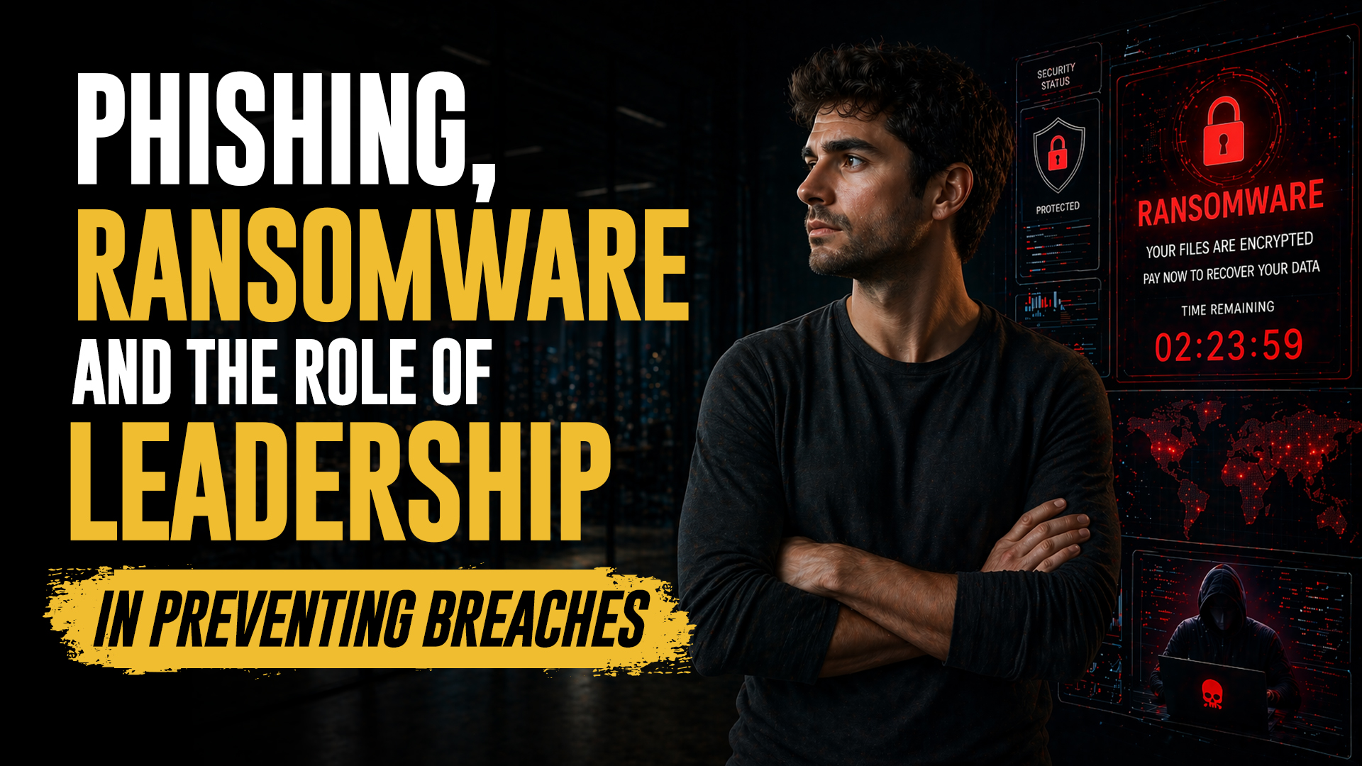 Phishing, Ransomware, and the Role of Leadership in Preventing Breaches