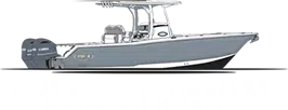 Dos Locos Logo - 30 foot center console fishing boat