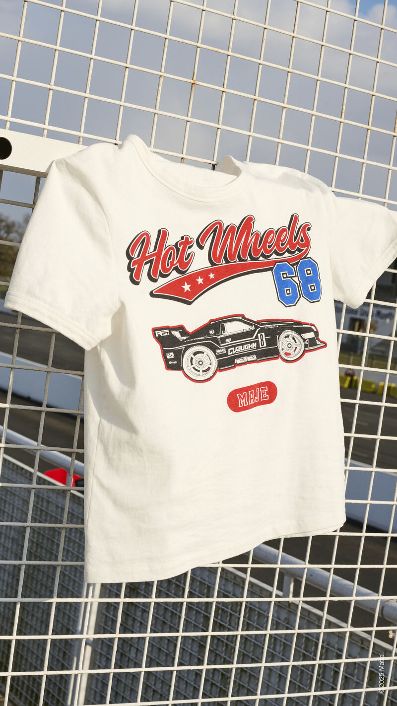 Camiseta Hot Wheels - Producto licenciado