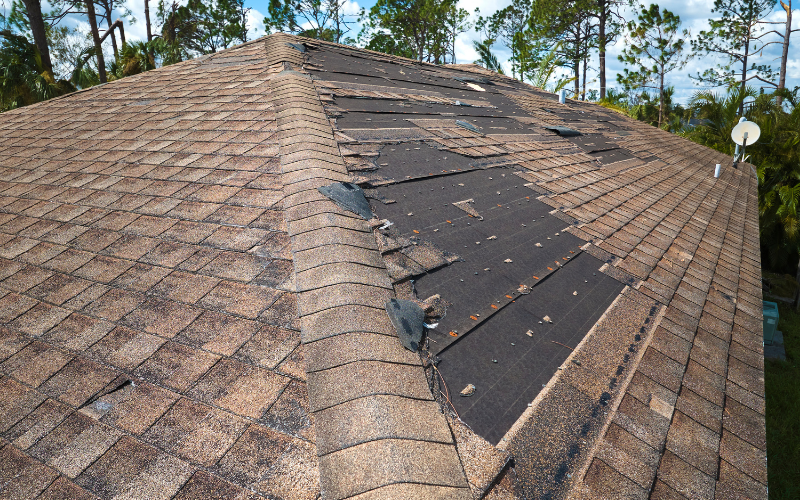 Roof inspection and storm damage documentation