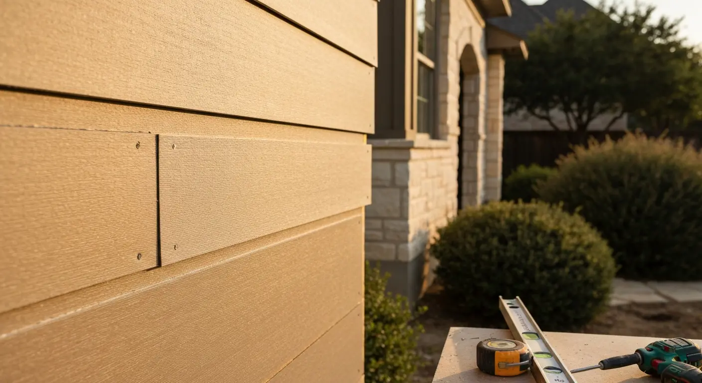 Fiber cement siding installation