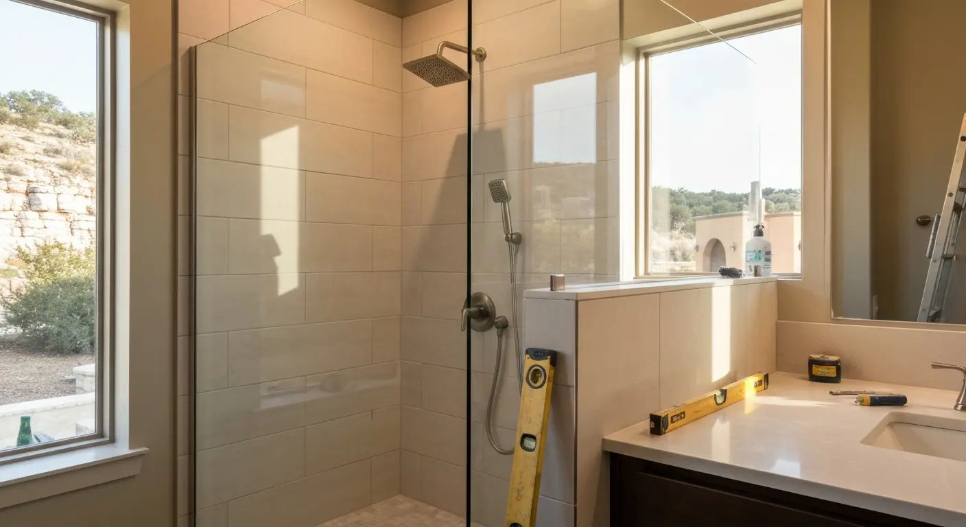 Shower and tub installation