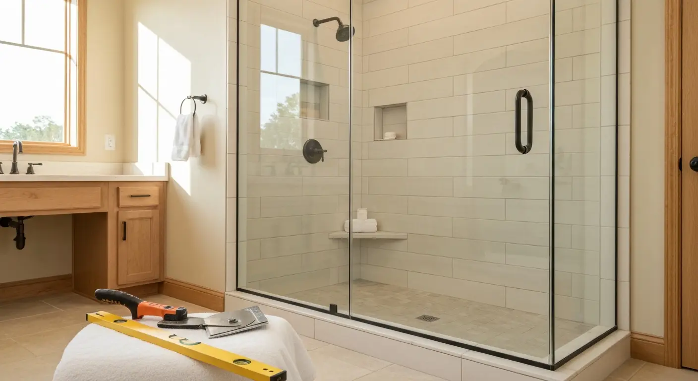 Shower and tub installation