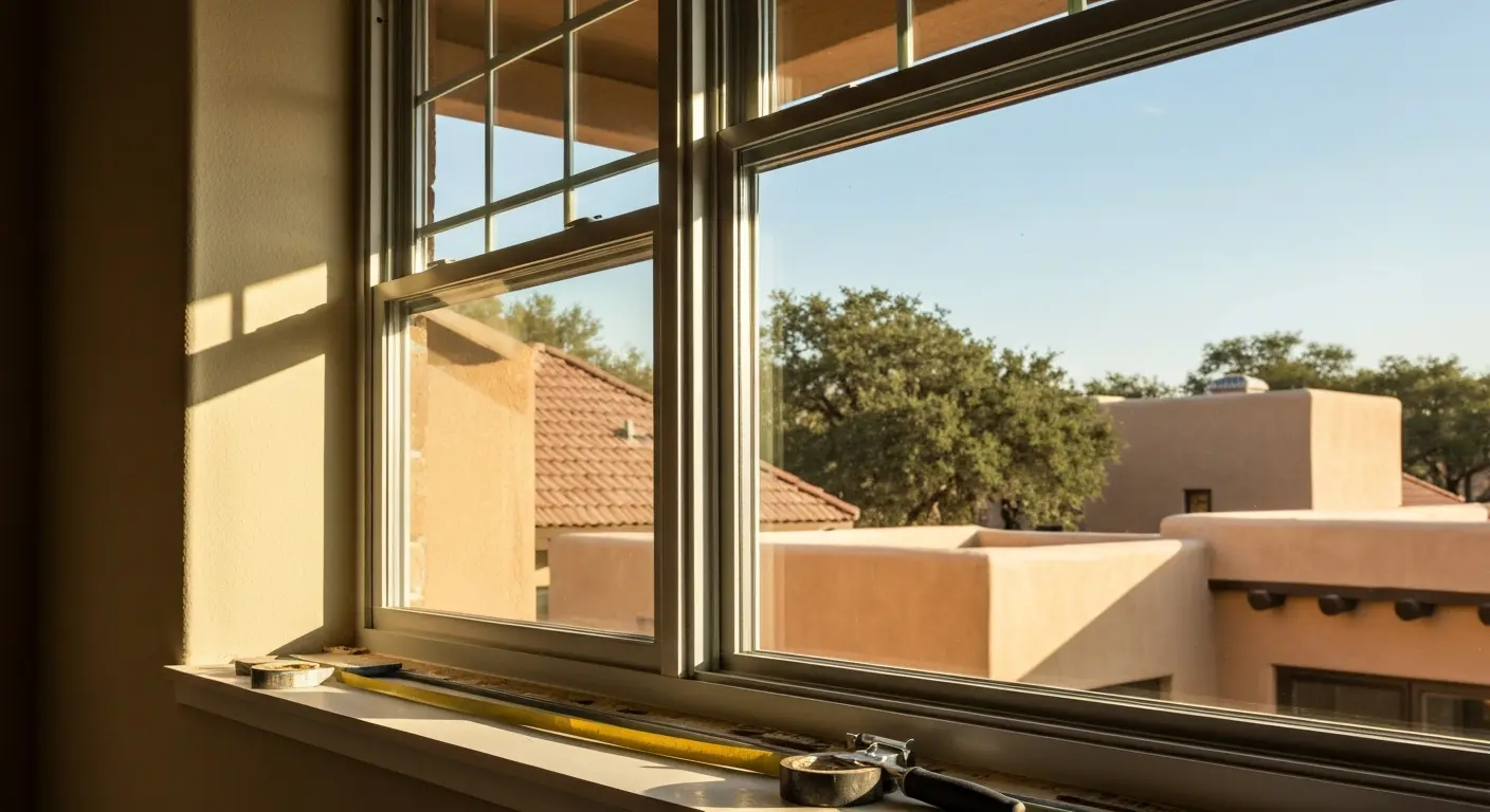 Window replacement project in San Antonio home