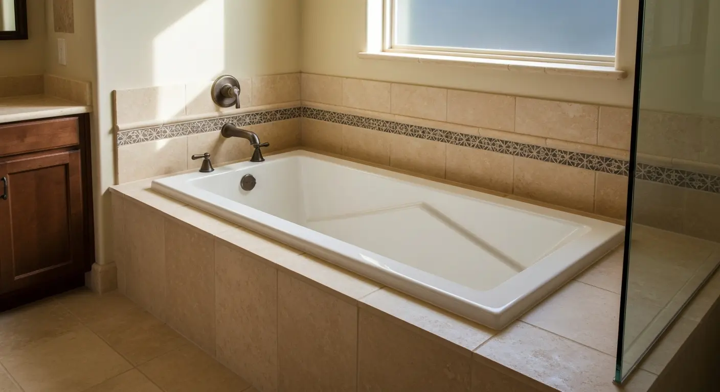 Soaking tub installation