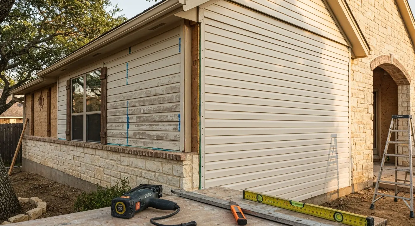 Siding repair and replacement