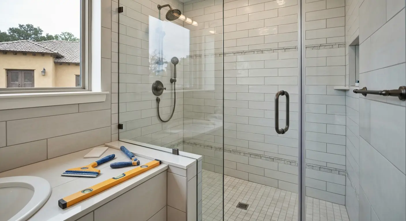 Shower and tub installation