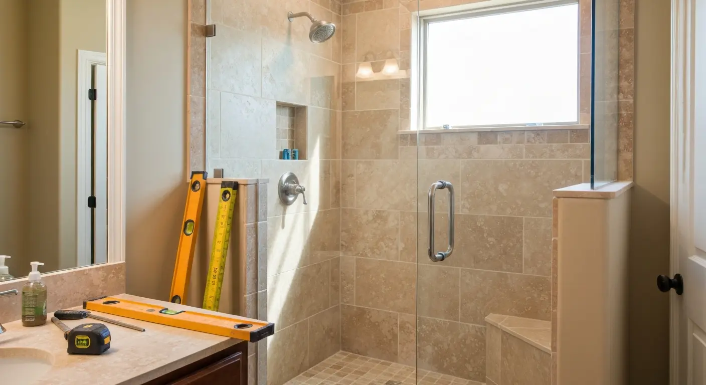 Shower installation in San Antonio