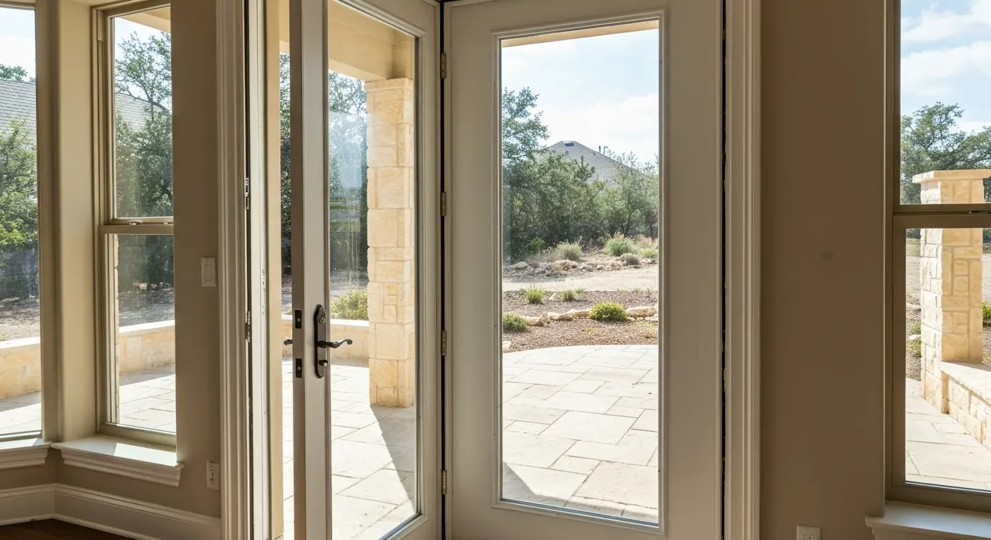 French hinged patio doors