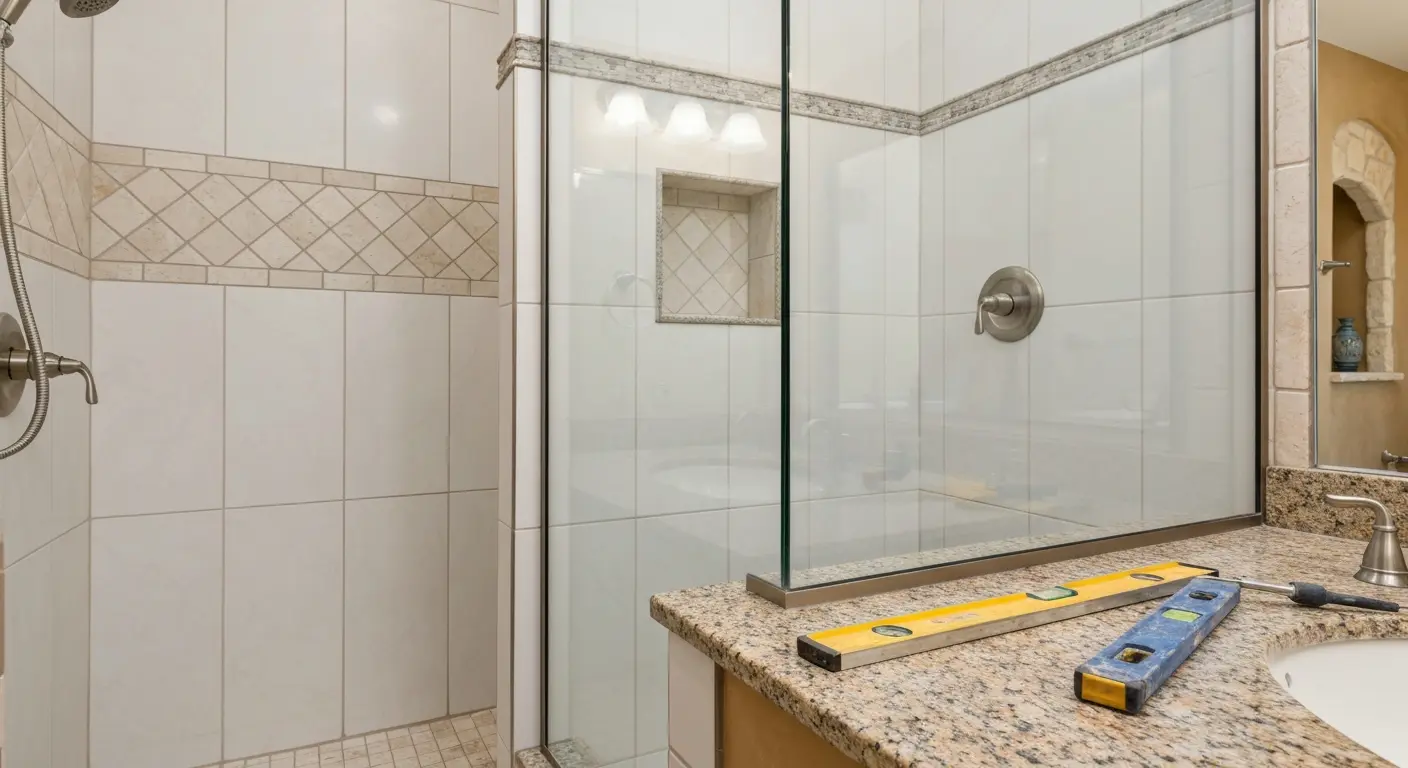 Shower and tub installation