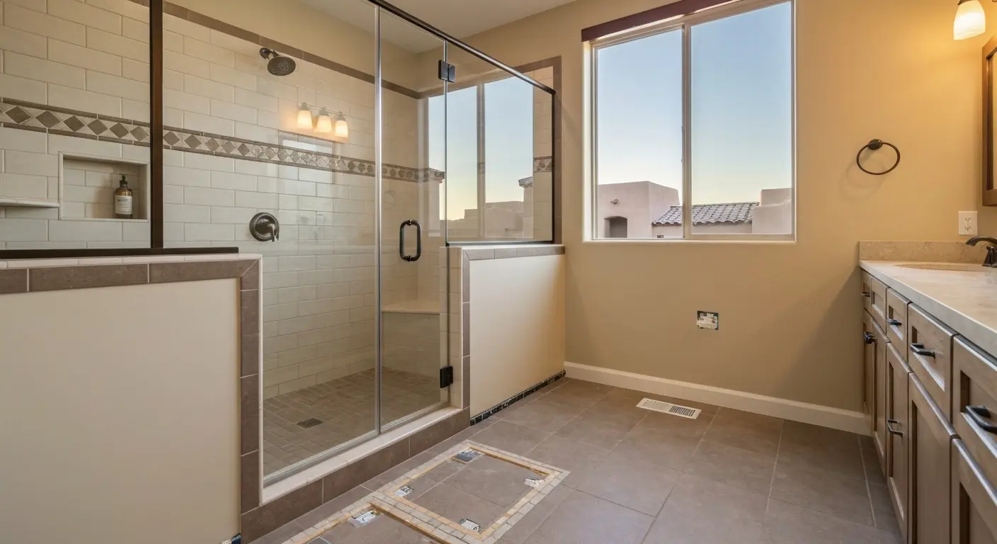 Bathroom remodel project