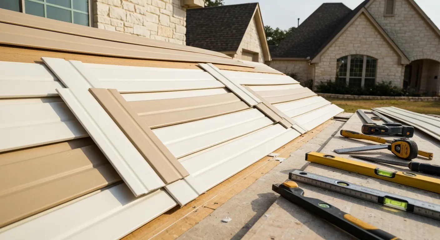 Vinyl siding repair in San Antonio