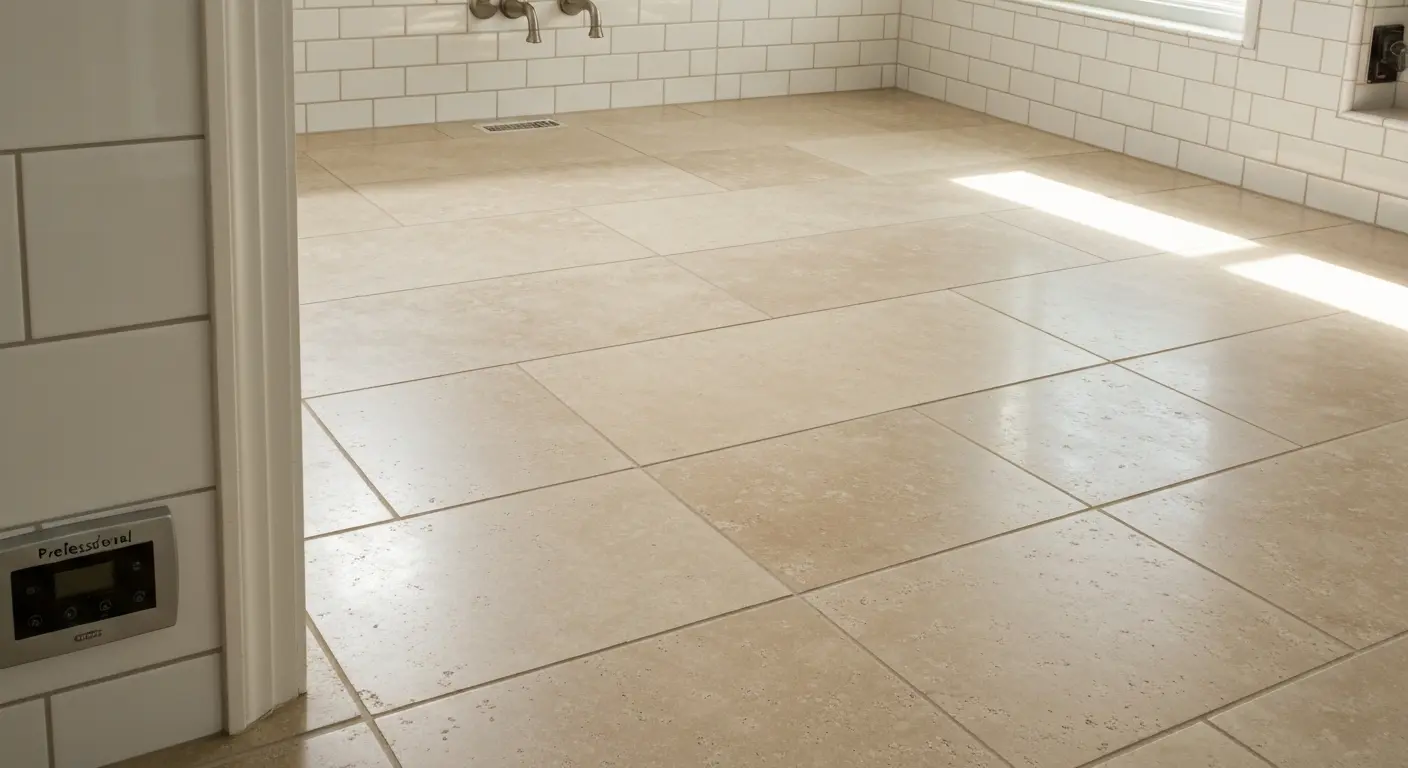 Bathroom flooring