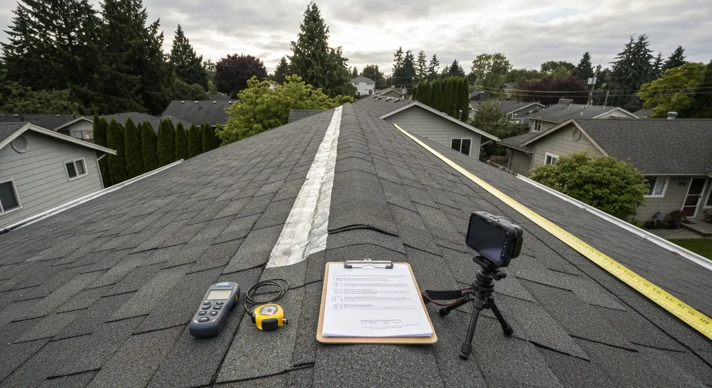 Roof inspection process