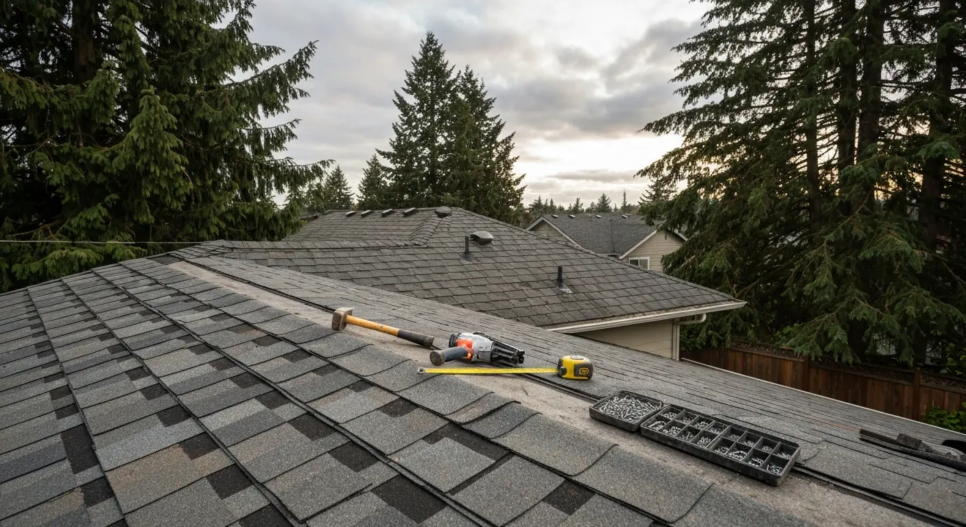 Roof repair near Angle Lake SeaTac