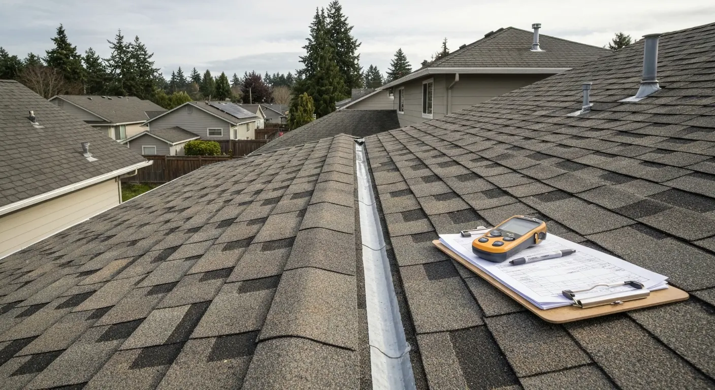 Pre-purchase roof inspection