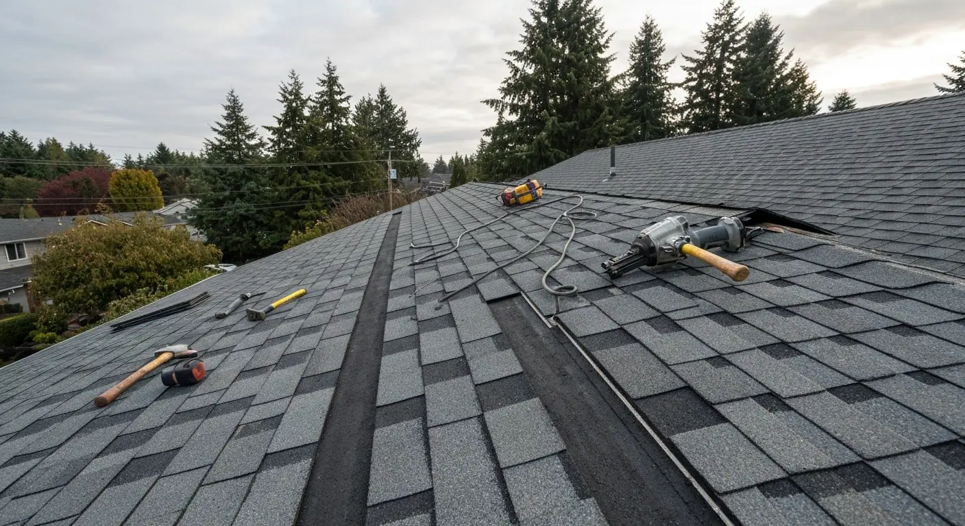 Roof repair in Lynnwood