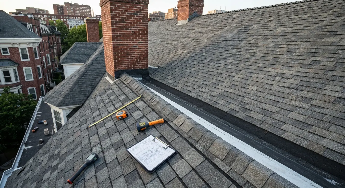 Roof inspection process