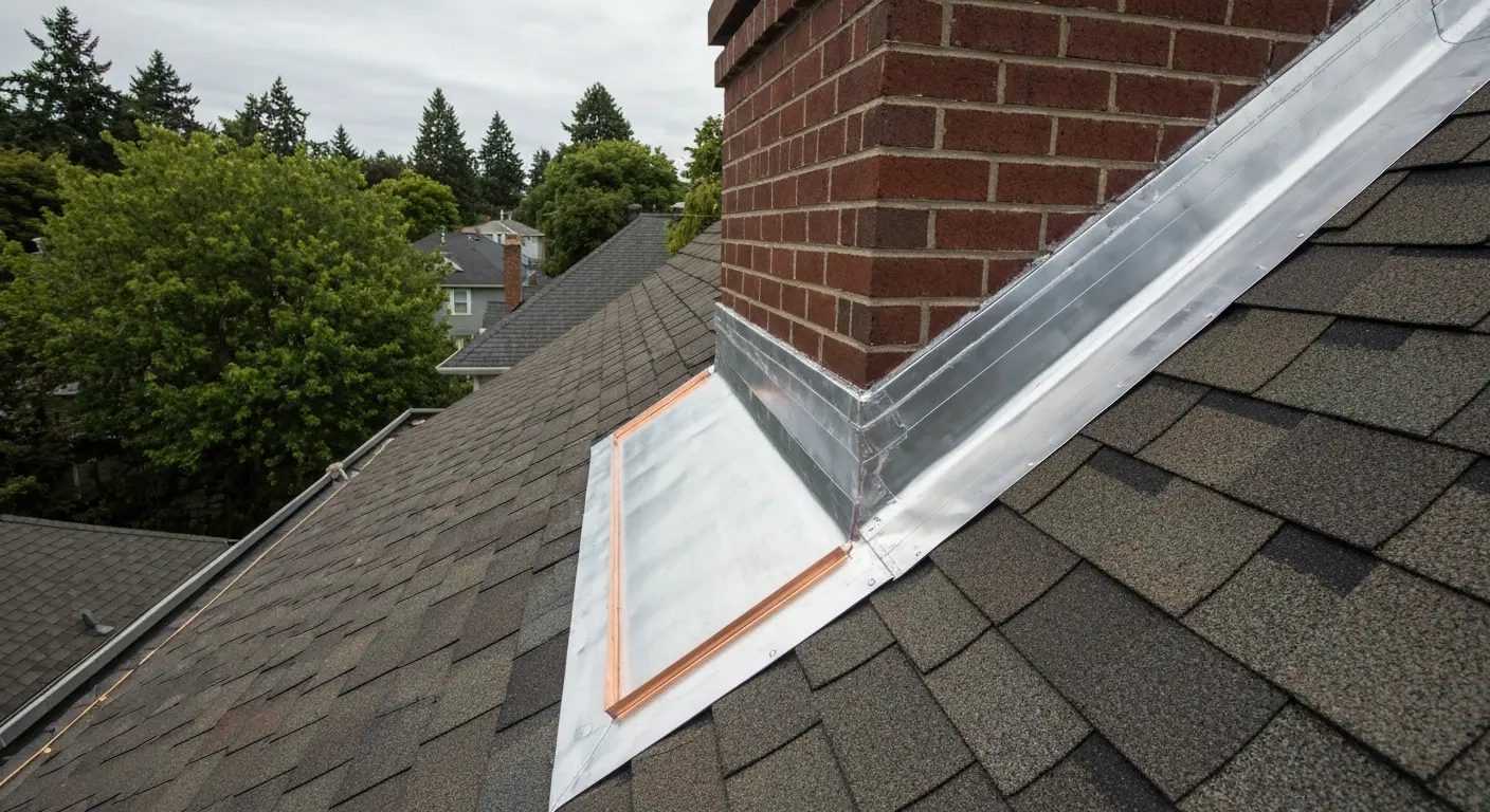 Roof repair work