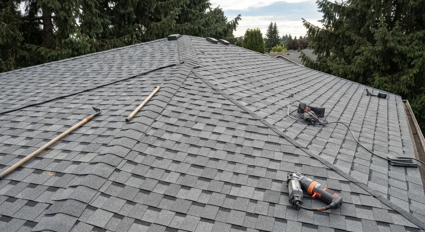 Roof replacement project