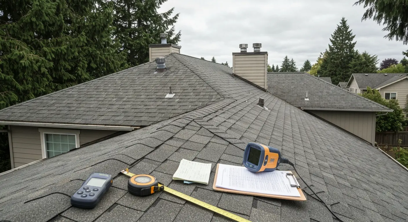 Roof inspection in Federal Way