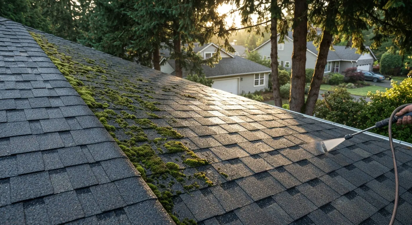 Roof cleaning