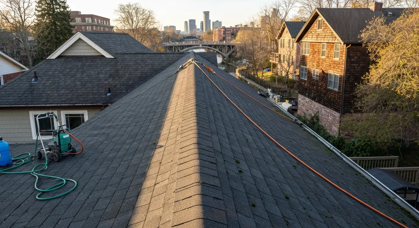 Roof cleaning
