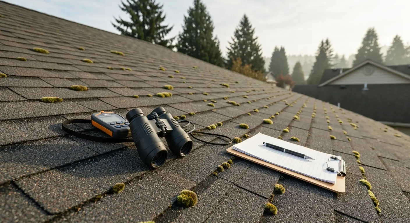 Roof inspection process