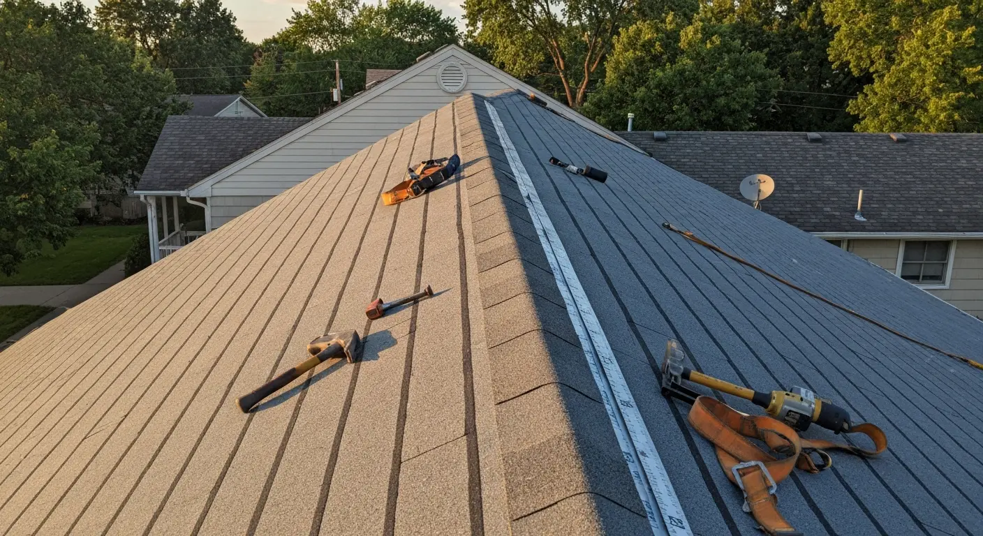 Roof replacement project