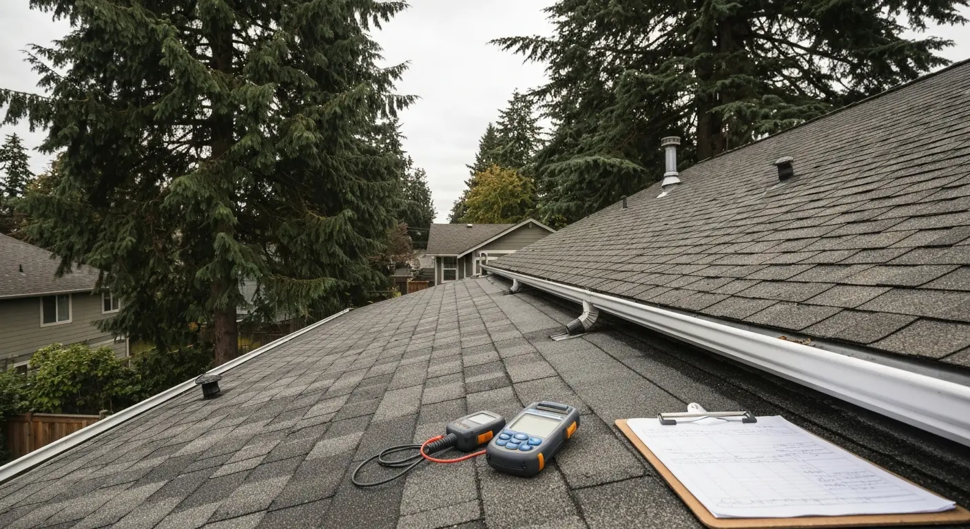 Roof inspection in McMicken Heights SeaTac
