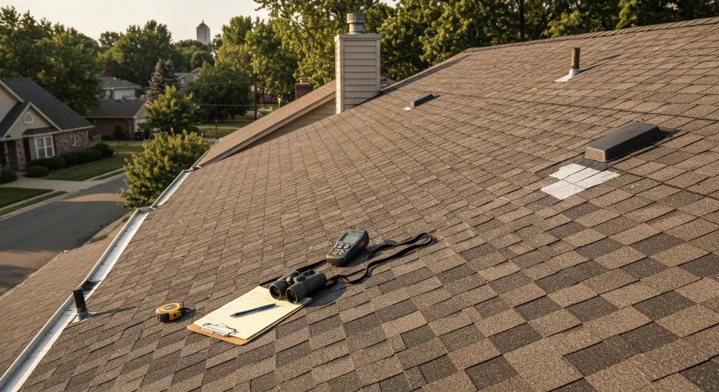 Detailed roof inspection service