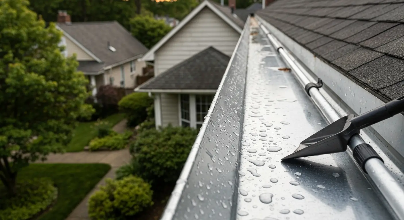 Gutter cleaning