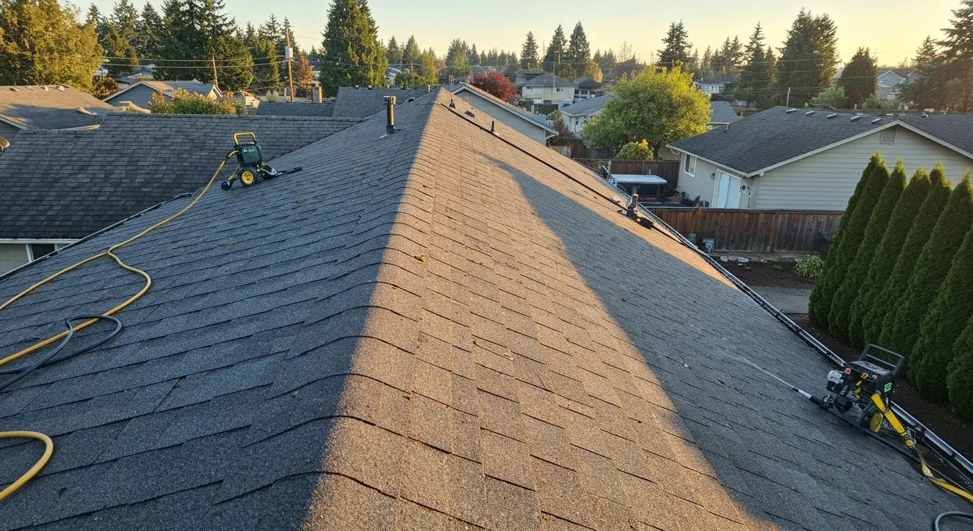 Roof cleaning