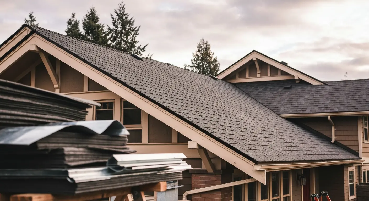 Full roof replacement project
