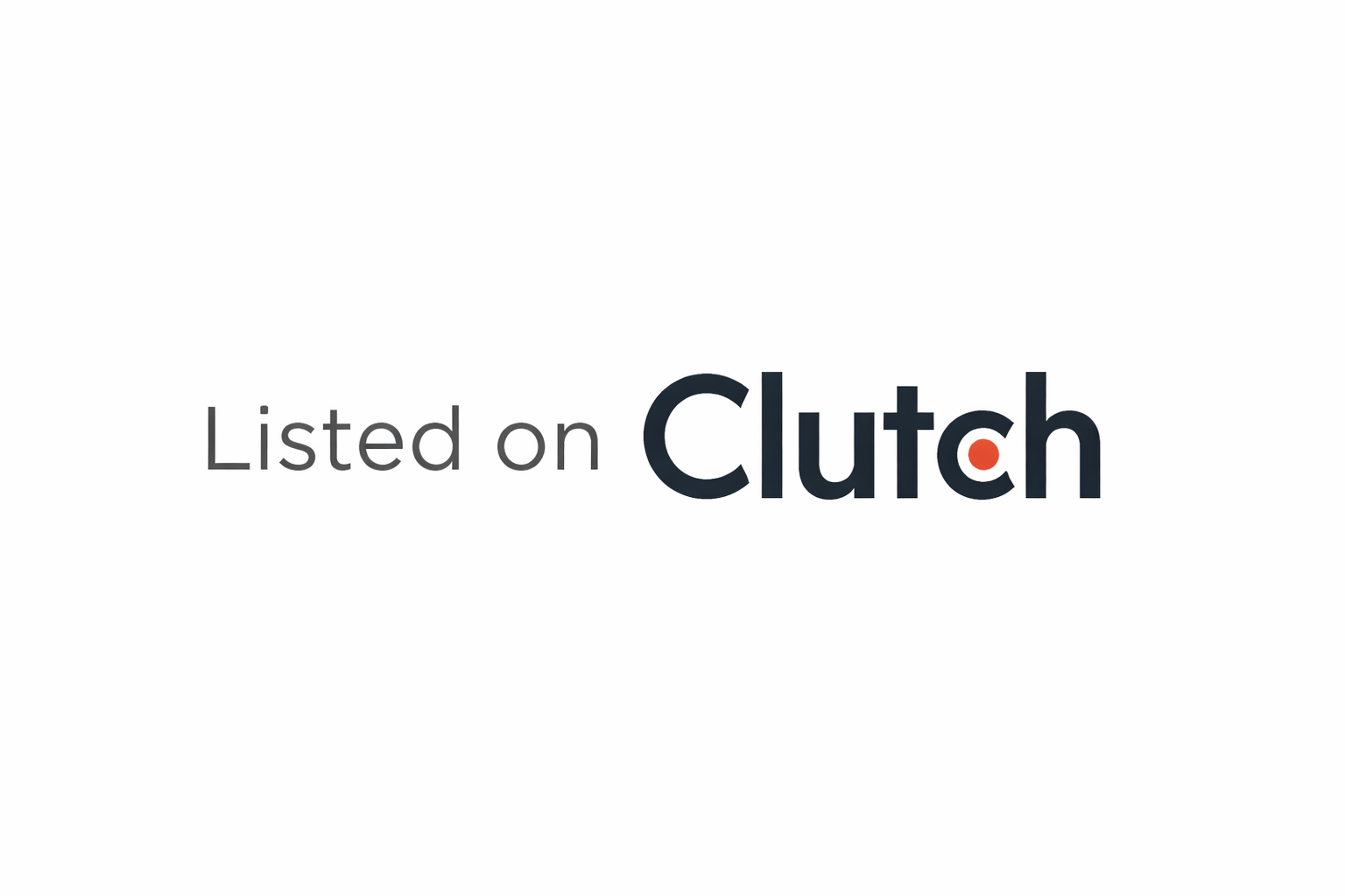 Listed on Clutch