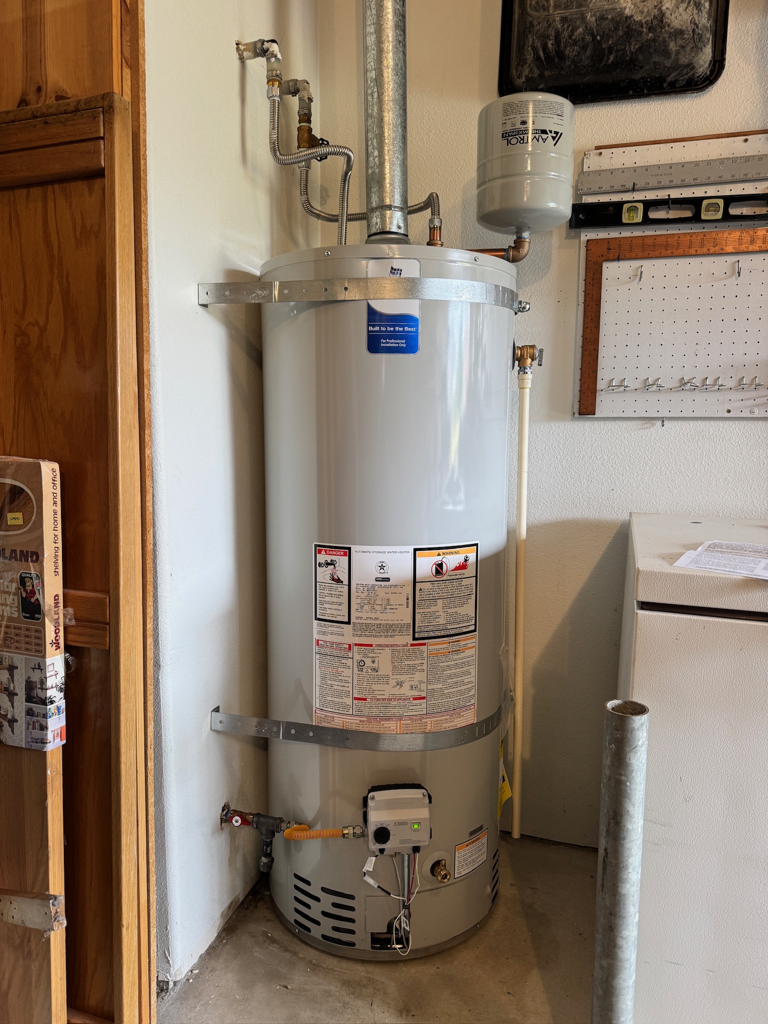 water heater installation