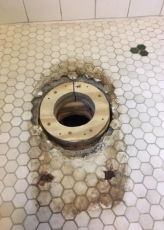 replace toilet wax ring smell