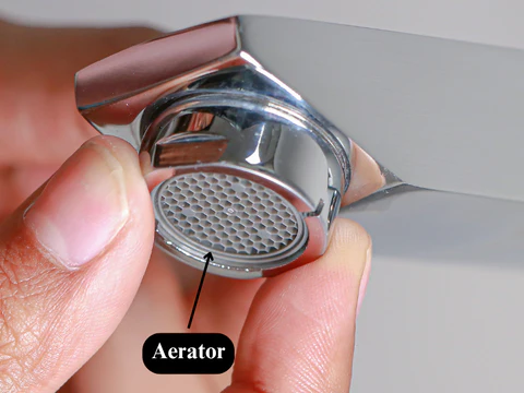 clean faucet aerator