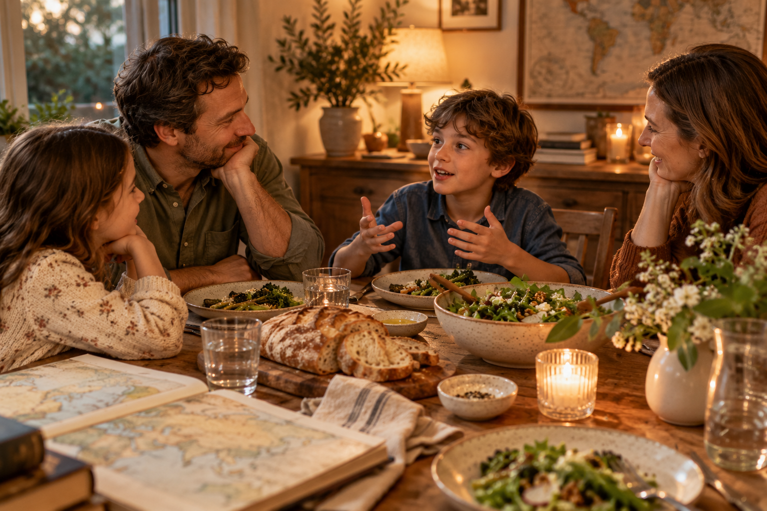 One Dinner Table Question That Can Spark a Surprisingly Good Conversation