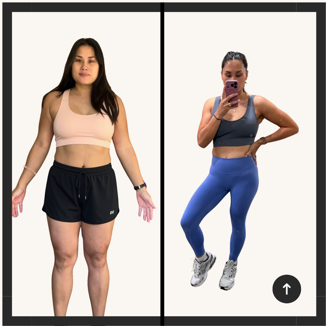 Joanne's before and after