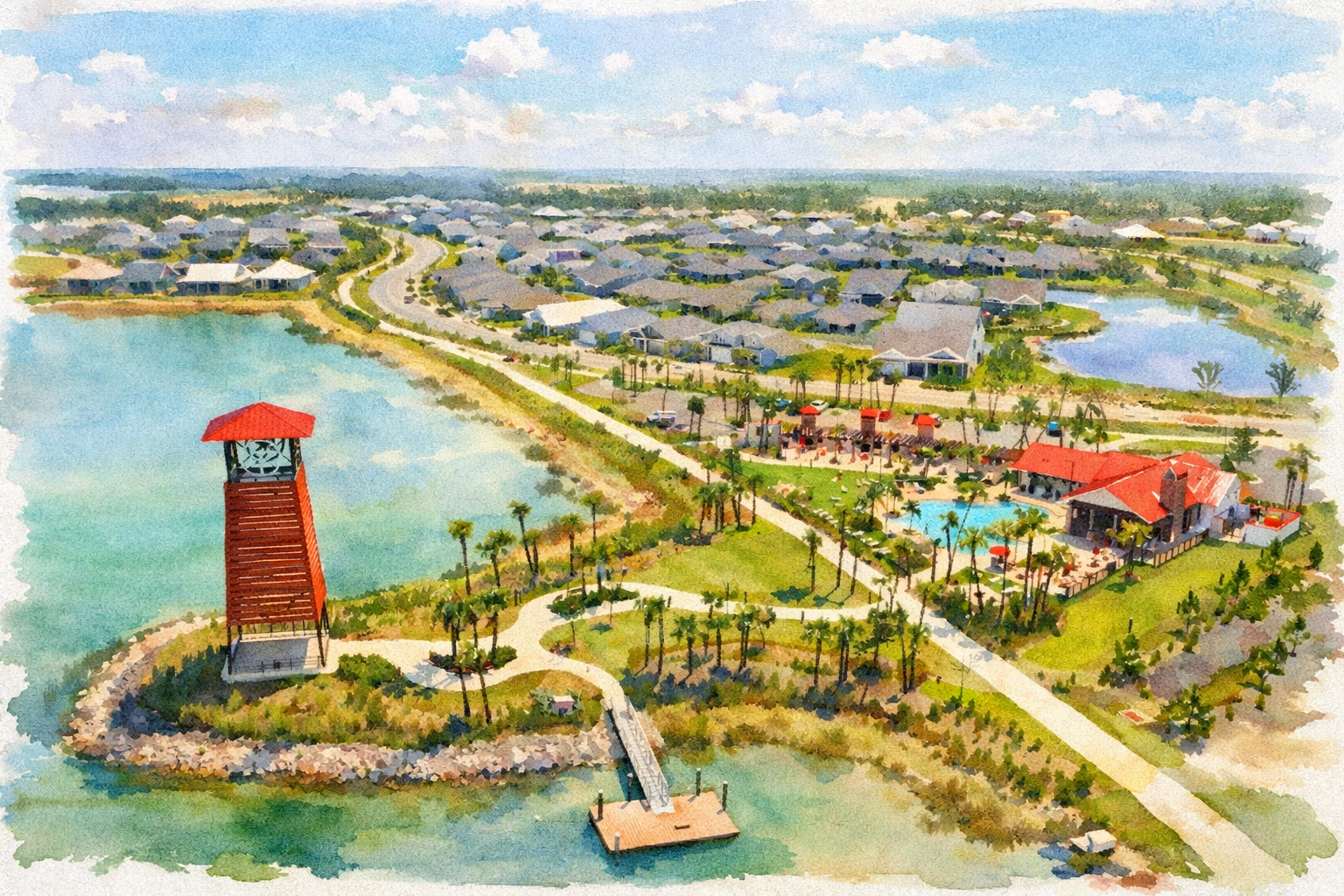 Babcock Ranch Painting