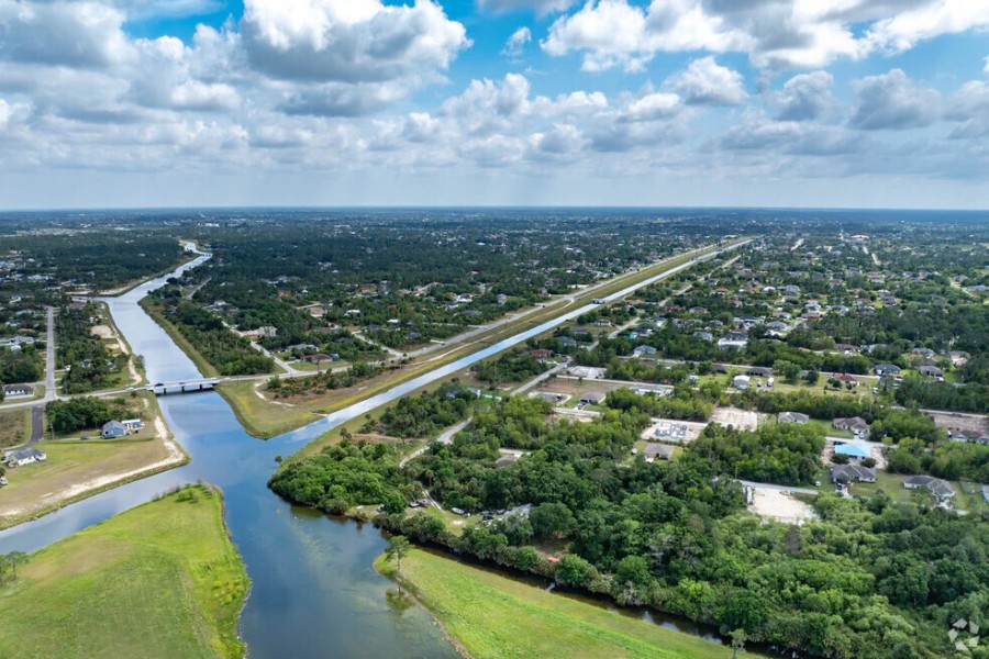 Buckingham Aerial View