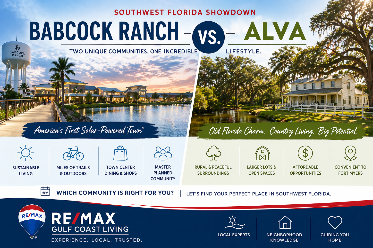 Babcock Ranch vs Alva Babcock Ranch vs Alva