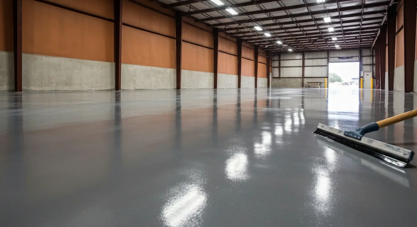 Commercial epoxy flooring