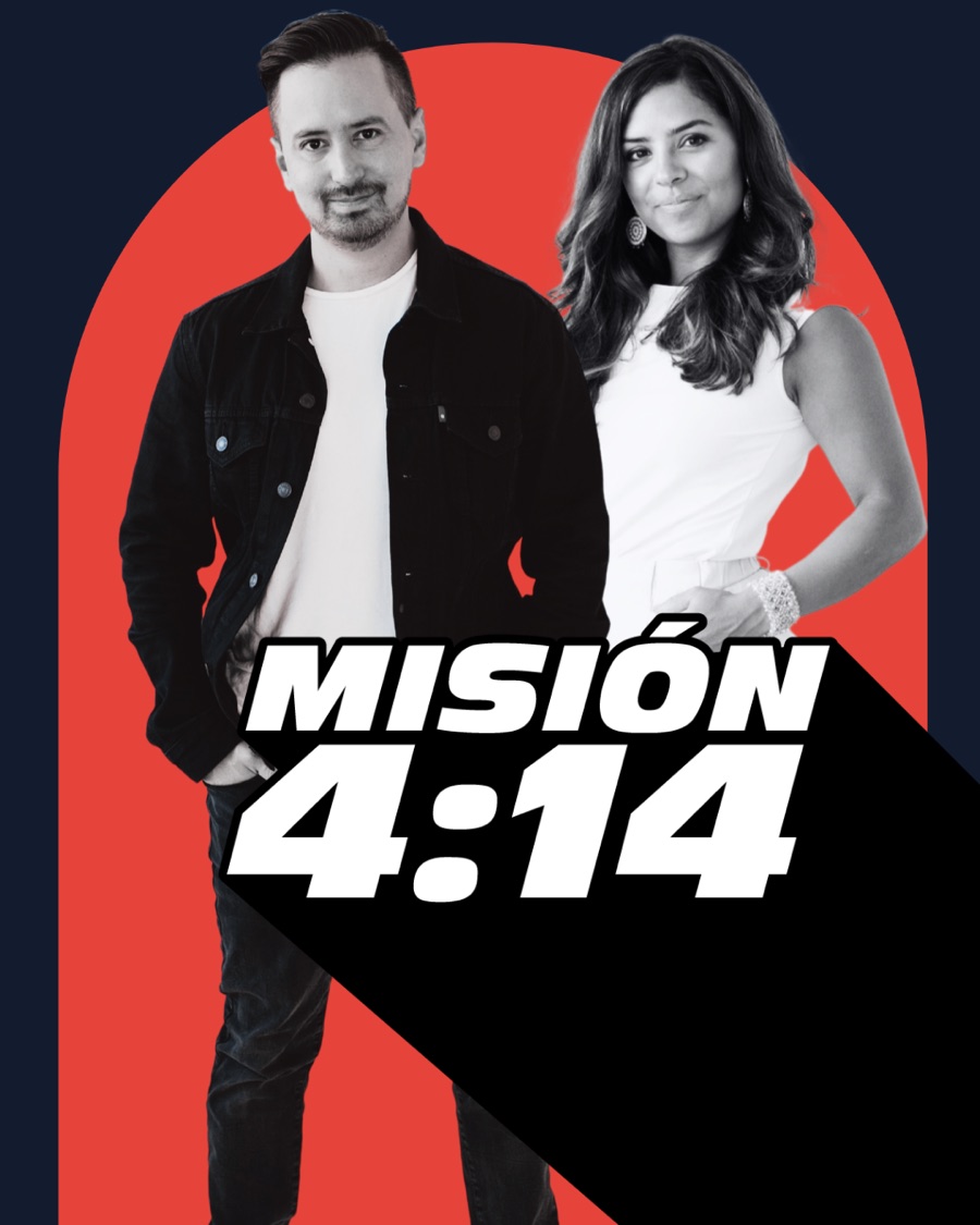 Sebas y Pao, anfitriones de Misión 4:14
